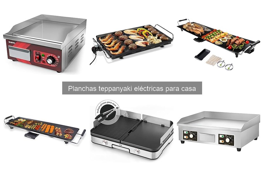 Recetas fáciles para plancha teppanyaki eléctrica en casa