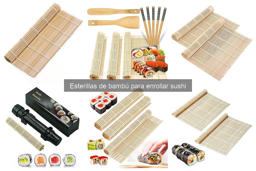Recetas fáciles para preparar sushi con esterillas de bambú
