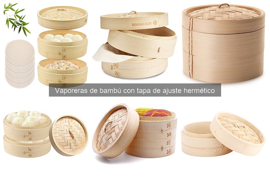 Recetas fáciles para vaporera de bambú: cocina al vapor