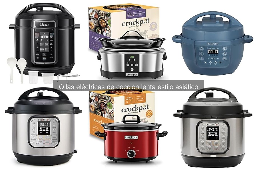 ** Recetas populares para olla eléctrica de cocción lenta asiática