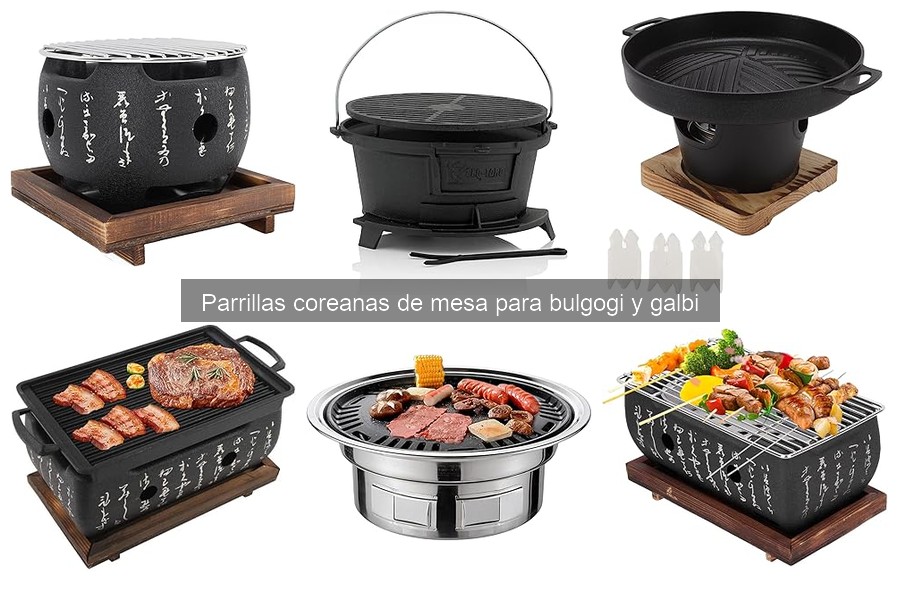 Recetas populares para parrilla coreana de mesa