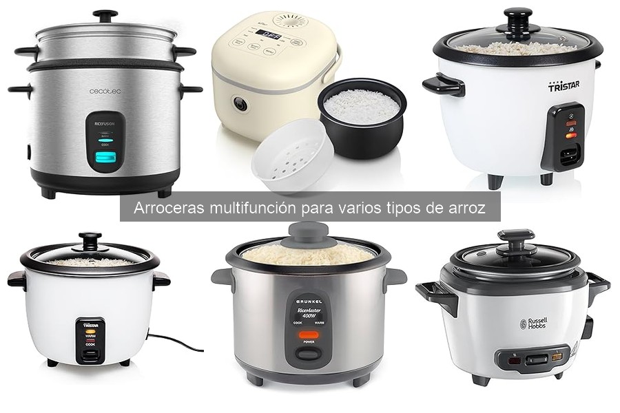 Recetas rápidas para preparar arroz en arrocera multifunción