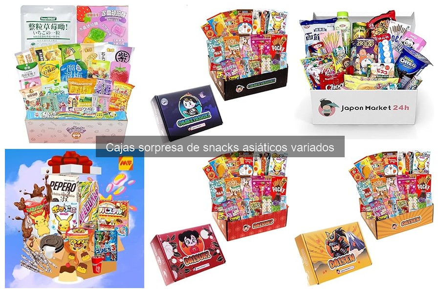 Reseñas de cajas sorpresa de snacks asiáticos: opiniones reales