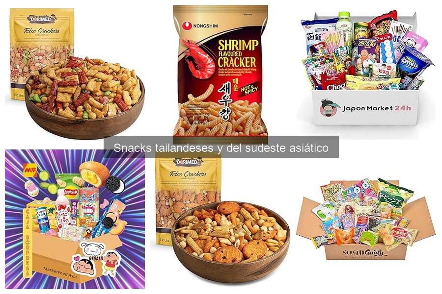 Snacks Tailandeses Perfectos para Fiestas y Celebraciones