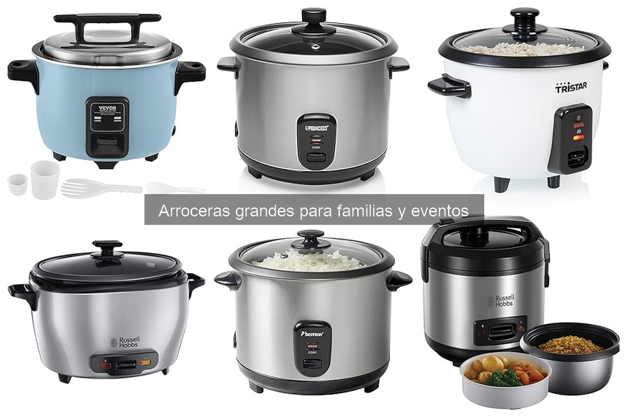 Soluciona Problemas Comunes al Usar Arroceras Grandes