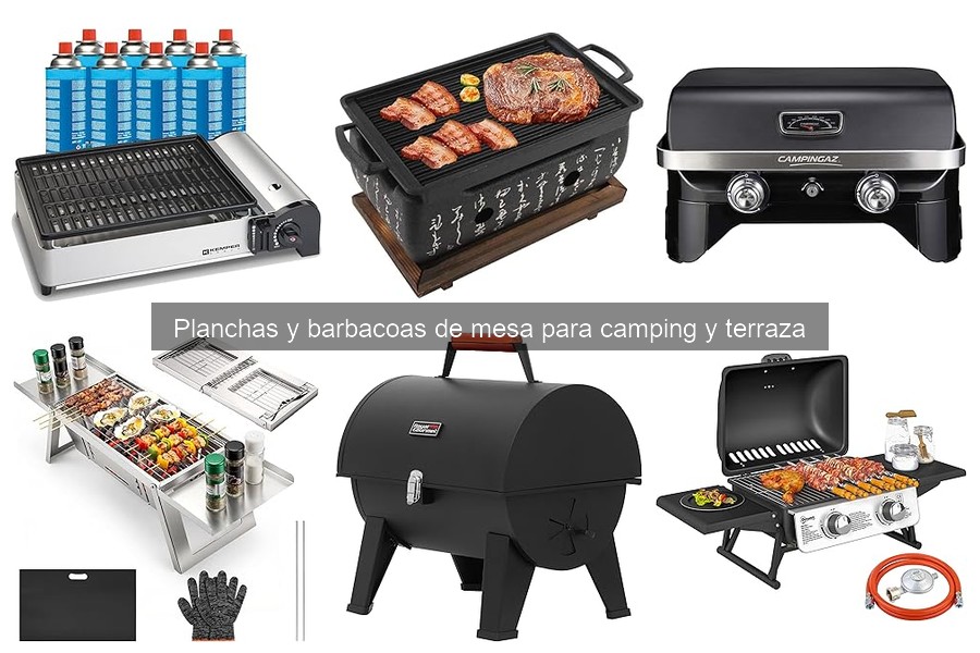 Soluciona Problemas Comunes en Barbacoas de Mesa para Camping