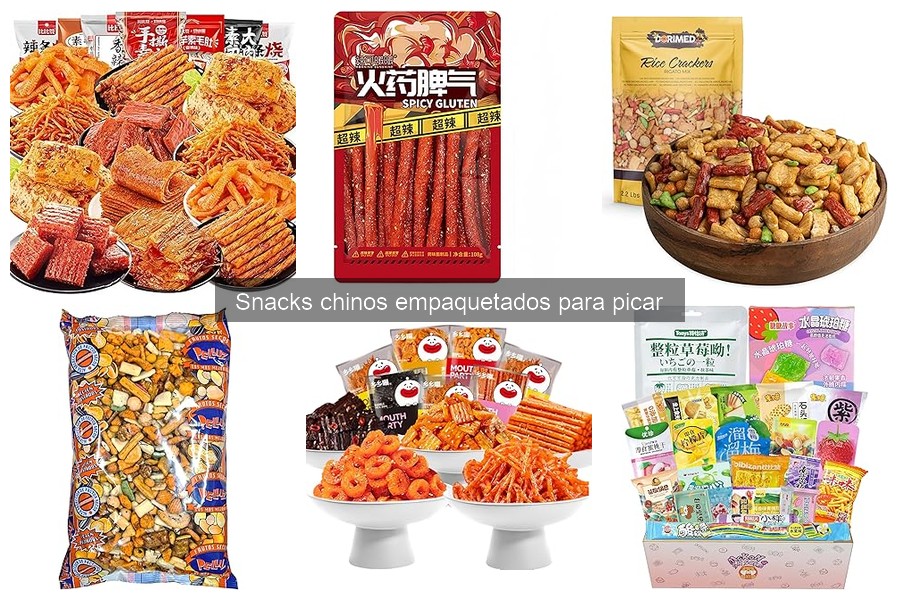 ¿Son saludables los snacks chinos empaquetados? Análisis nutricional