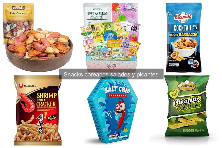 ¿Son saludables los snacks coreanos salados y picantes?