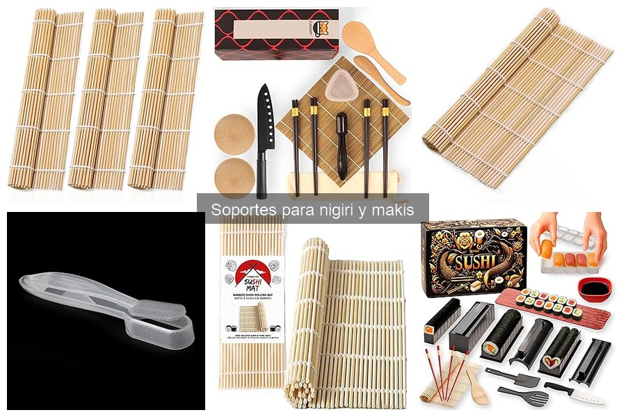 Soportes para Nigiri y Makis: ¿Qué son y para qué sirven?
