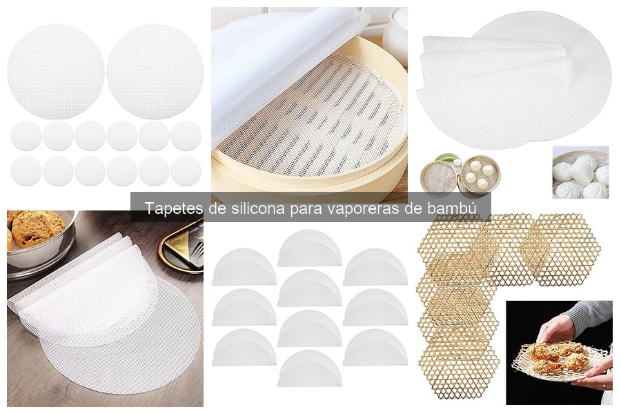 ** Tapetes de Silicona para Vaporera: ¿Cuáles son Apto para Lavavajillas?