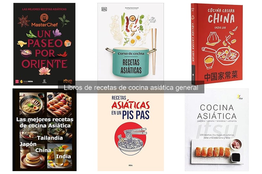 Técnicas de cocina asiática que aprenderás en libros de recetas
