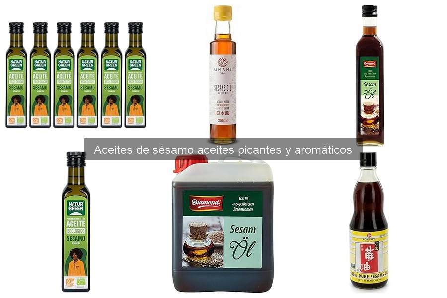 Tipos de aceite de sésamo y sus usos en la cocina asiática