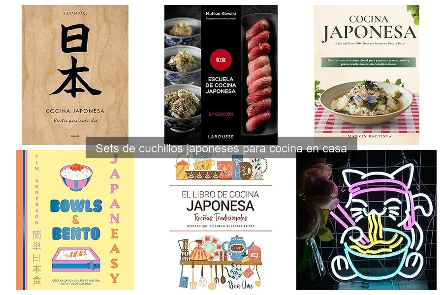 Tipos de cuchillos japoneses y sus usos en cocina