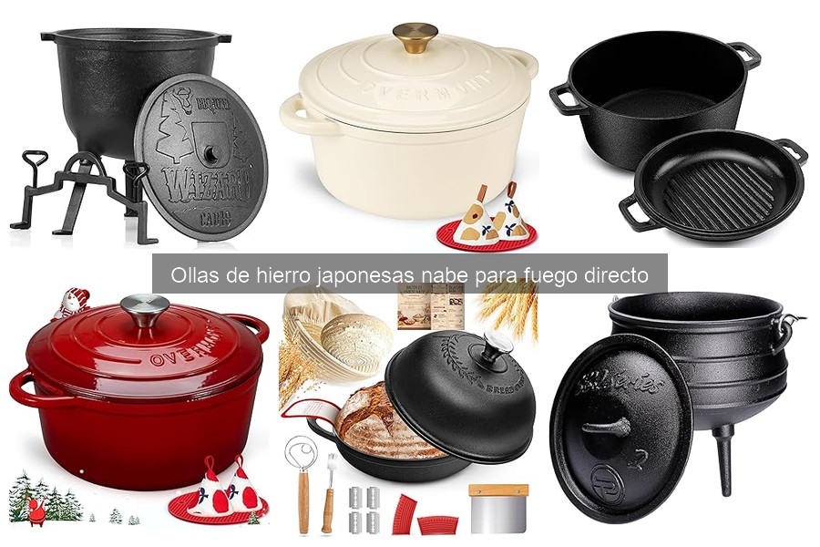 Tipos de ollas nabe japonesas y sus usos en la cocina