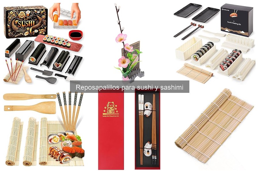 Tipos de reposapalillos para sushi y sashimi: guía completa