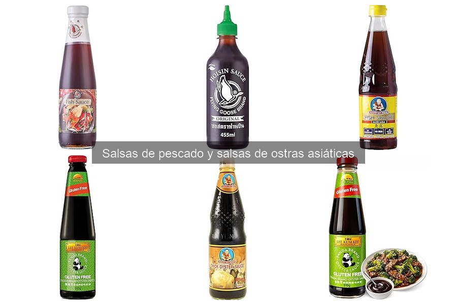 Tipos de salsas de pescado asiáticas y sus diferencias