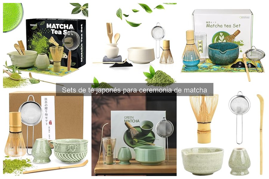 Tipos de sets de té japonés y sus características