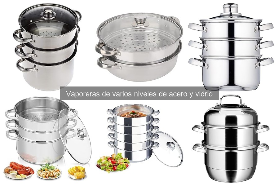 Vaporera de acero y vidrio: características y funciones esenciales