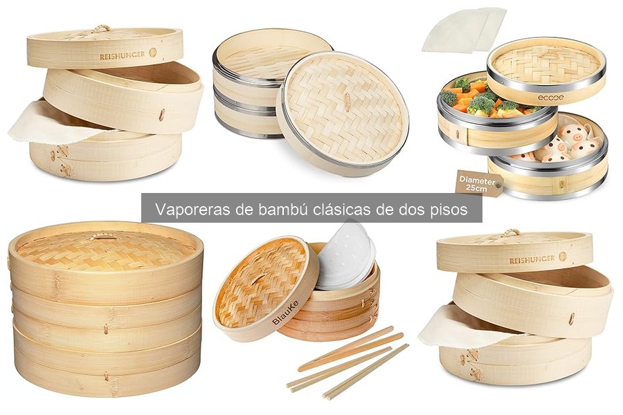 Vaporeras de bambú: ¿Son adecuadas para cocinas pequeñas?