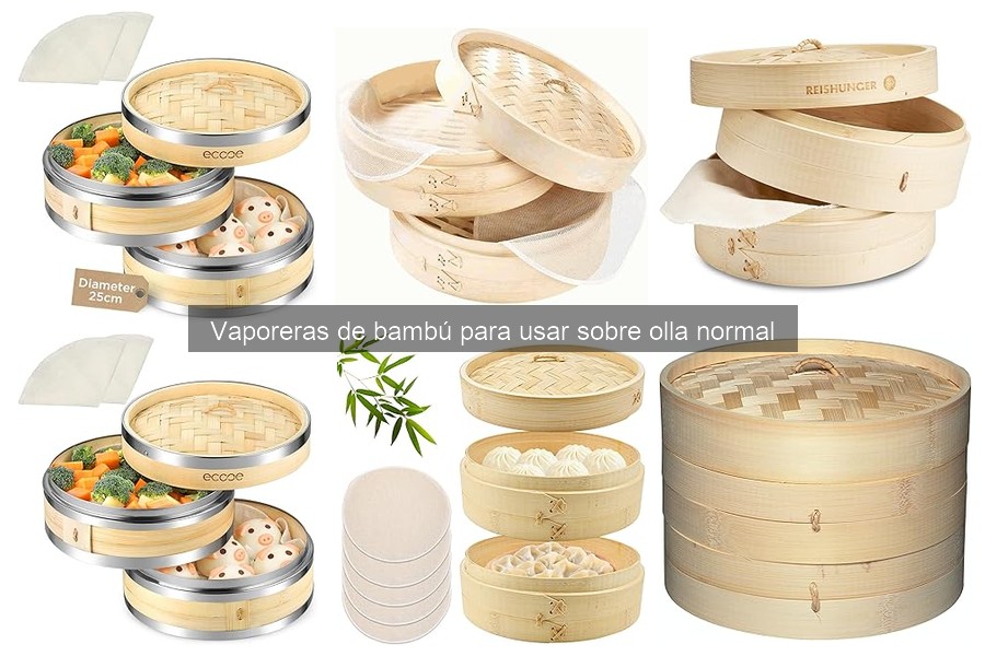 Vaporeras de bambú vs. eléctricas: ¿cuál elegir para cocinar?