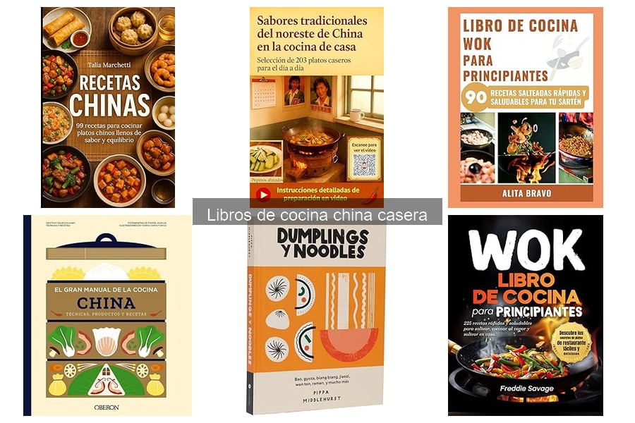 Ventajas de cocinar con libros de recetas de cocina china