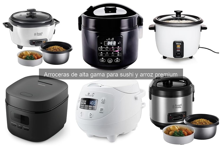 Ventajas de una arrocera premium para preparar sushi