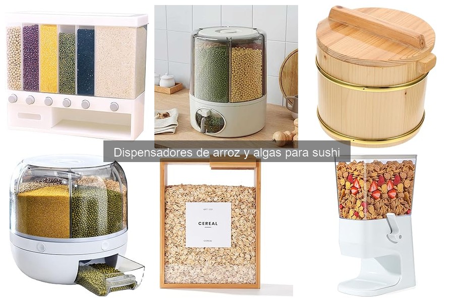Ventajas de usar dispensadores de arroz y algas para sushi