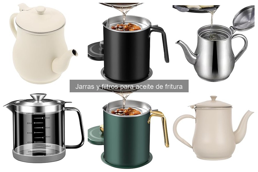 Ventajas de usar jarras para aceite de fritura en cocina asiática