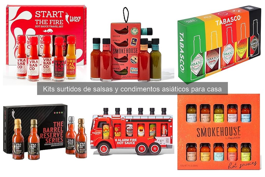 Ventajas de usar kits de salsas y condimentos asiáticos
