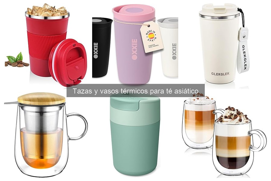 ** Ventajas de usar tazas térmicas para disfrutar té asiático