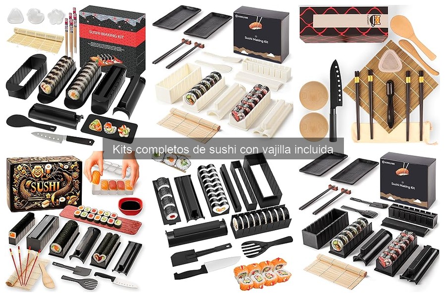 Ventajas de usar un kit de sushi con vajilla incluida