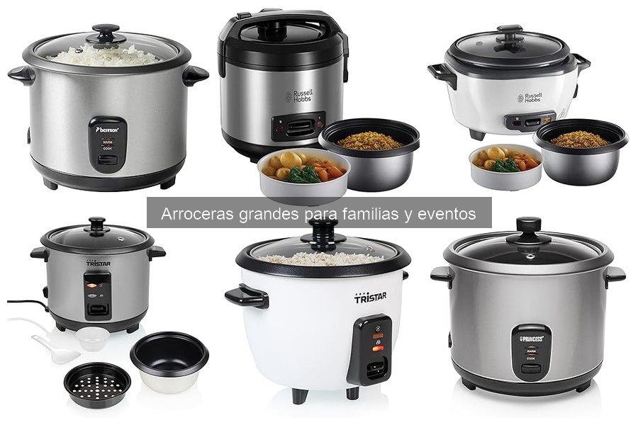 Ventajas de usar una arrocera grande sobre olla tradicional