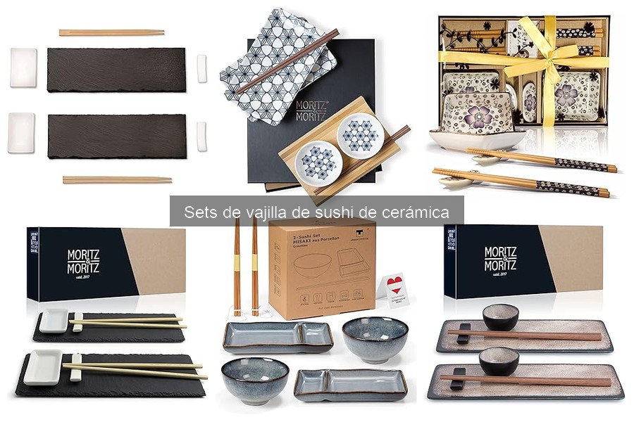 Ventajas de usar vajilla de cerámica para sushi en casa