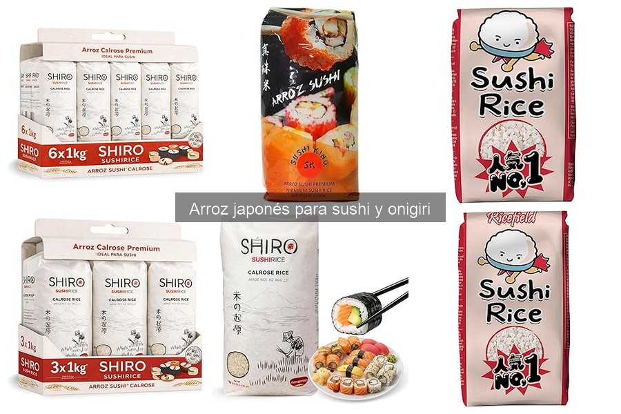 Ventajas del arroz japonés versus arroz normal para sushi