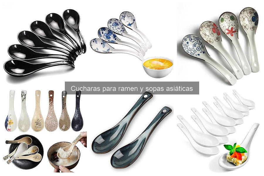 Ventajas y desventajas de las cucharas para ramen