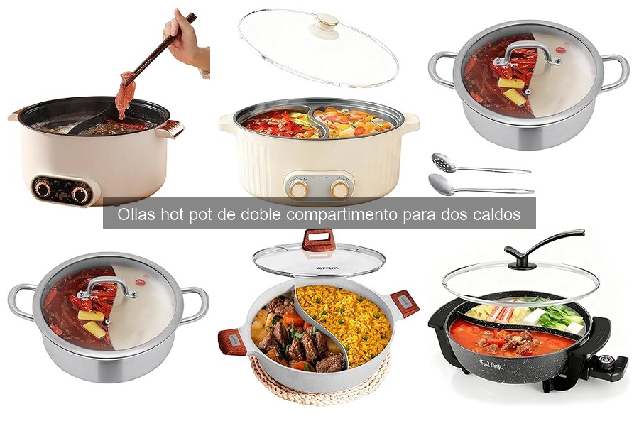 Ventajas y desventajas de las ollas hot pot de doble compartimento