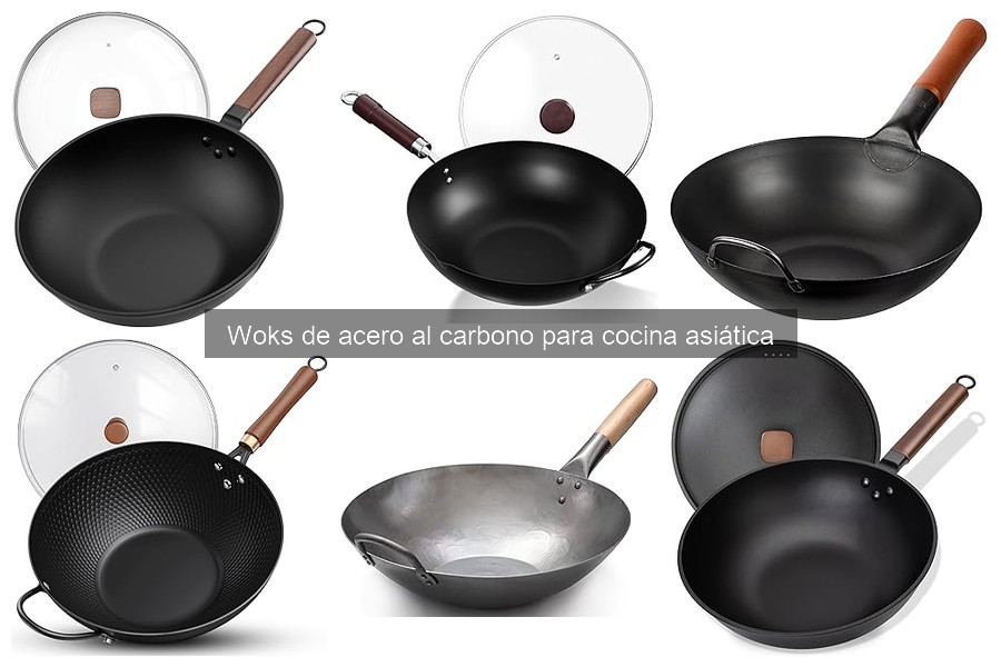 Wok de Acero al Carbono vs Antiadhesivo: ¿Cuál Elegir?